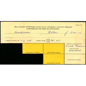 Svanger unders�gelse hos L�ge og Jordemoder - 1954