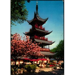 Kbenhavn - Tivoli - det kinesiske Trn  - Rudolf Olsen 1648 - Ubrugt