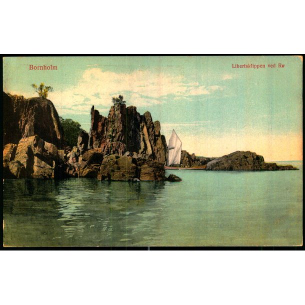Bornholm - Libertsklippen ved R - Colbergs Bogh. u/n - Ubrugt