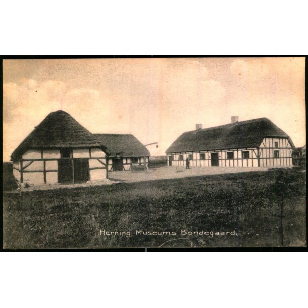 Herning Museums Bondegaard - H. Museum 17947 - Ubrugt