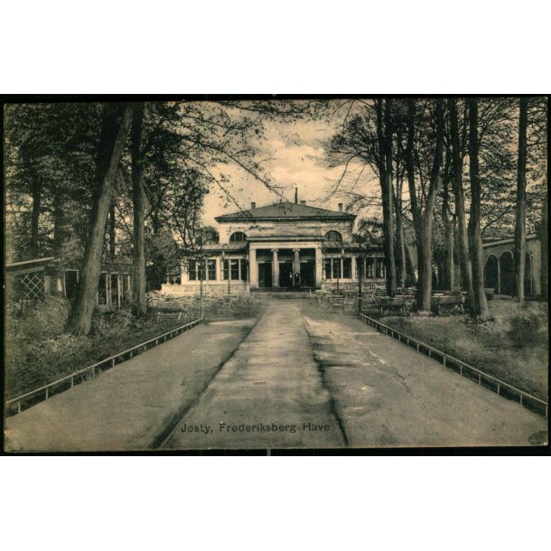 Josty -  Frederiksberg Have - P. Hechscher u/n - Brugt