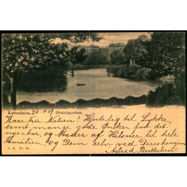 Kbenhavn - rstedsparken - C.R. 85 - Brugt