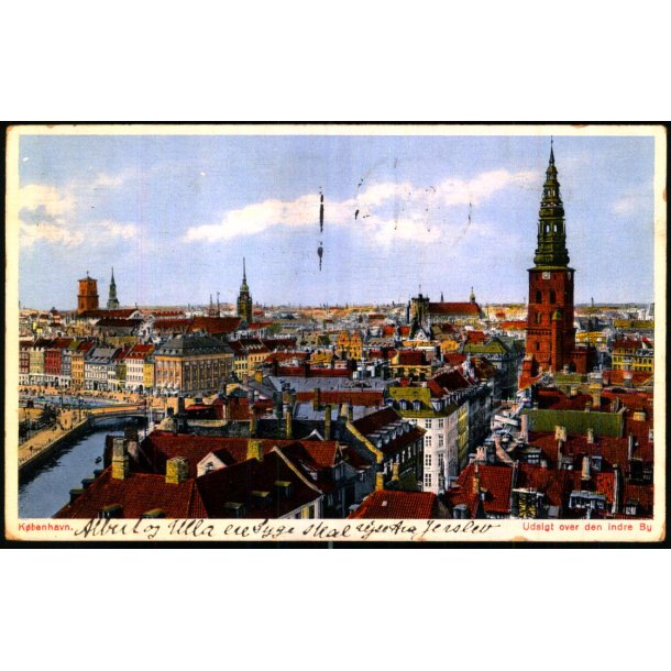 Kbenhavn - Udsigt over den indre By - Alex Vincent 136 - Brugt