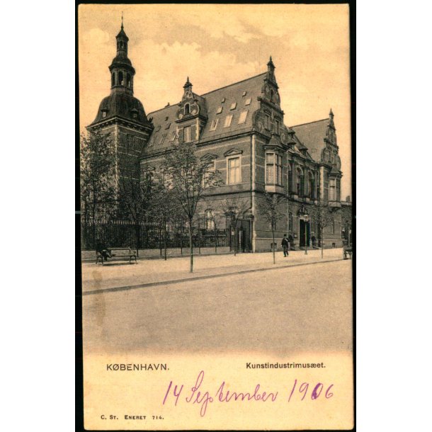 Kbenhavn - Kunstindustrimuseet - Stender 714 - Brugt