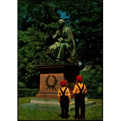 Kbenhavn - H.C. Andersens Statue i Rosenborg Have - Dancolor 49 - Brugt