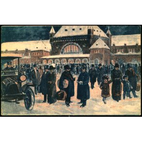 P. Fischer - Hovedbanegaarden - u/n - Brugt