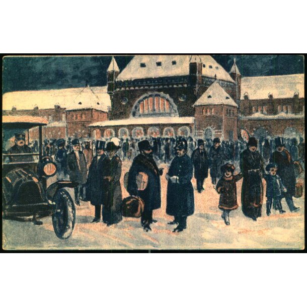 P. Fischer - Hovedbanegaarden - u/n - Brugt