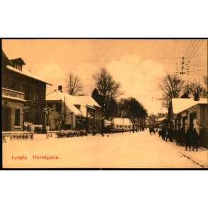 Lyngby - Hovedgaden - Knud Henriksens Bogh. 60532