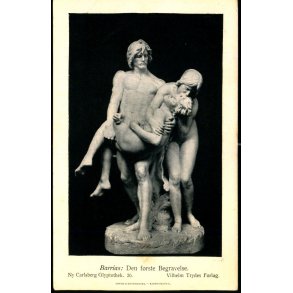 Ny Carlsberg Glyptotek 26  - Barrias : Den frste Begravelse - Vilhelm Trydes Forlag u/n