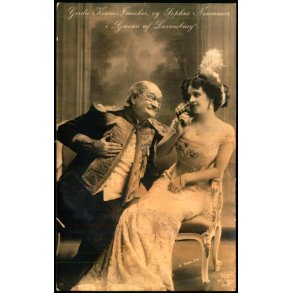 Gerda Krum-Juncker og Sophus Neumann i Greven af Luxemburg - Alex Vincent 928 - Brugt