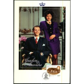  Prins Joachim og Prinsesse Alexandras Bryllup - u/n - 14x20 cm. - Brugt