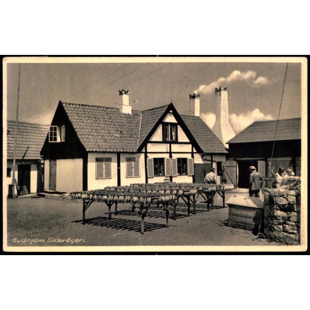 Gudhjem -  Sildergeri  - Colbergs Bogh. 812 - Brugt