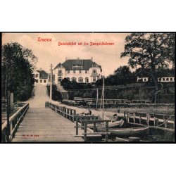 Troense -  Badehotellet set fra Dampskibsbroen - W.K.F. 1001 - Brugt