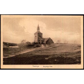 Taasinge - Bregninge Kirke  - Chr. G. Kielberg 702 - Ubrugt