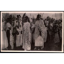 Congo Belge - le Sultan Rwakataraka et notables - Indigenes du Rwanda Watusi - Fotokort 4/9 - Ubrugt