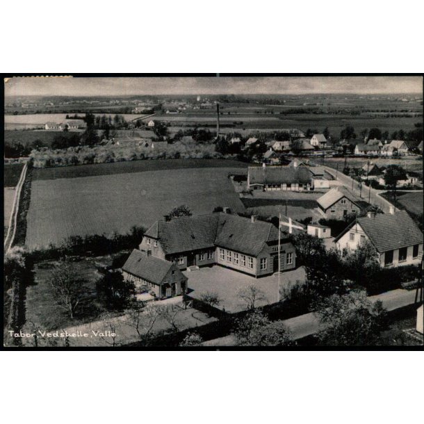 Tabor - Vedsklle - Vall - Luftfoto Sylvest Jensen 97475 - Brugt