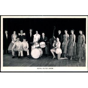 Royal Kilties Show - Fotokort  u/n - Ubrugt