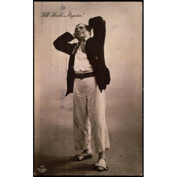 Vilh. Herold i "Bajadser"  - Alex Vincent 920 - Brugt