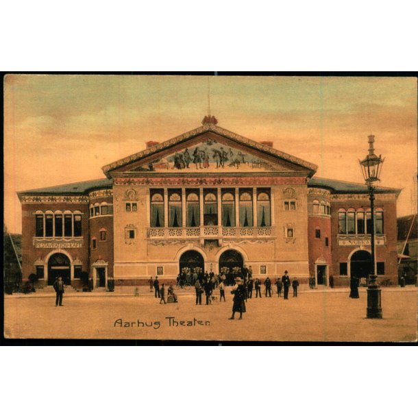 Aarhus - Theater - Hempelske Bogh. u/n - Ubrugt