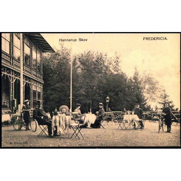 Fredericia - Hannerup Skov - C. St. 2529 - Ubrugt