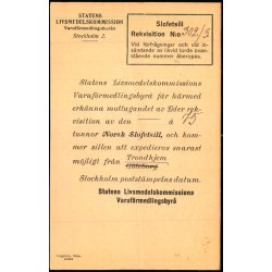 Statens Livsmedelskommission - Stockholm - u/n - Brugt