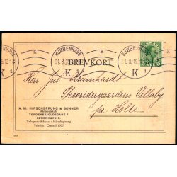 A.M. Hirschsprung &amp; Snner - Kbh.K. - u/n - Brugt