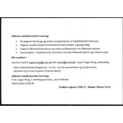 Lykkelig ankommen til Hillerd - Hillerd Lokalhistoriske forening u/n - Ubrugt