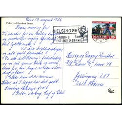 Fisker ved Hornb�k Strand - u/n - Brugt