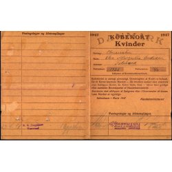 Kbekort - Kvinder med Ptegninger - 2 Verdenskrig