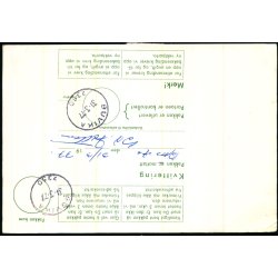 Adressekort for Postpakke - Norge - 29 - 4 -77