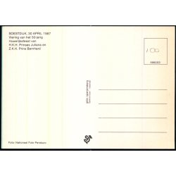 Prinsesse Juliana - Prins Bernhard -  Holland - Spanjersberg 003 - Ubrugt