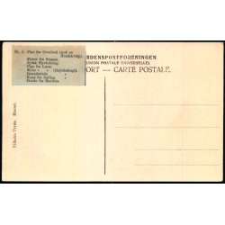 Danske Nationaldragter - 1 - R. Petersens Kalkmalerier i Grundtvigs Hus - V. Tryde - Ubrugt