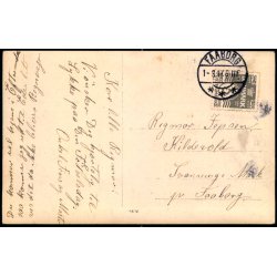 Onkel Jens og Moster (Andrea)  - Fotokort 1-3 -14 - Brugt