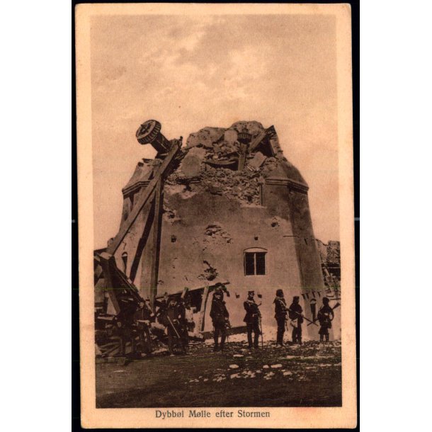 Dybb�l-M�lle efter Stormen - Chr. Qvist 7 - Ubrugt