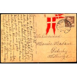 Svanninge - Luftfoto Sylvest Jensen 95207 - Brugt