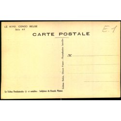 Congo Belge - le Sultan Rwakataraka et notables - Indigenes du Rwanda Watusi - Fotokort 4/9 - Ubrugt