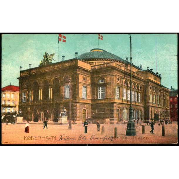 K�benhavn - Det kgl. Teater -  Stender 6063