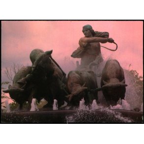 Kbenhavn - Gefions Springvandet - Post u/n