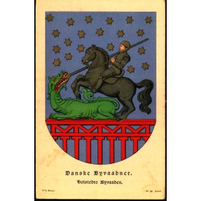 Holstebro Byvaaben - Danske Byvaabner  - Fritz Benzen 23 - Ubrugt