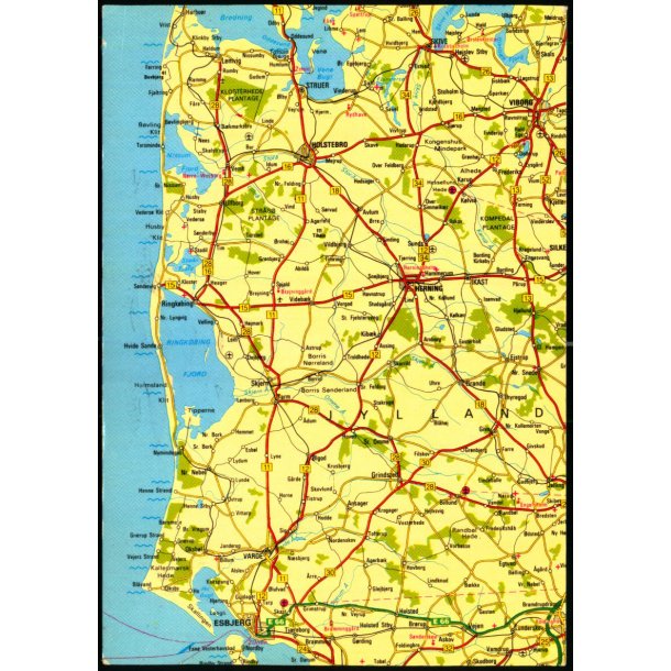 Kort - Holstebro - Wadmanns GEO 6 - Brugt