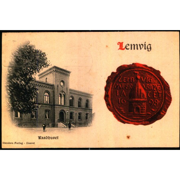 Lemvig - Raadhuset - Stender u/n - Brugt