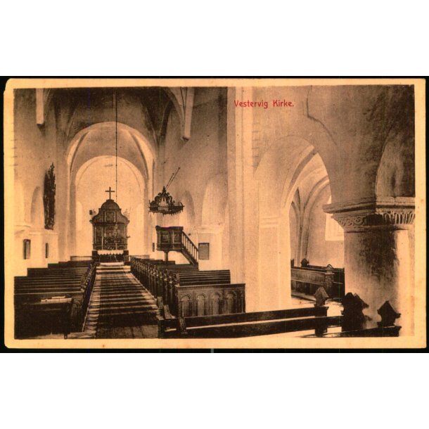 Vestervig Kirke - H. Lyngb�ks Bogh. 36678 - Brugt