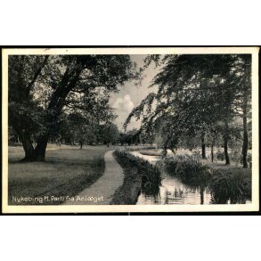 Nyk�bing M. - Parti fra Anl�get - Stender M. 50 - Brugt