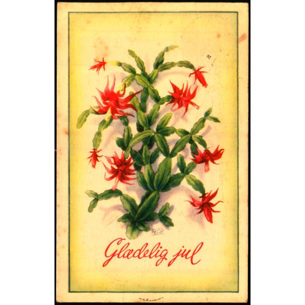 Hans Christian Petersen - Gldelig jul - Serie 1058 - Brugt