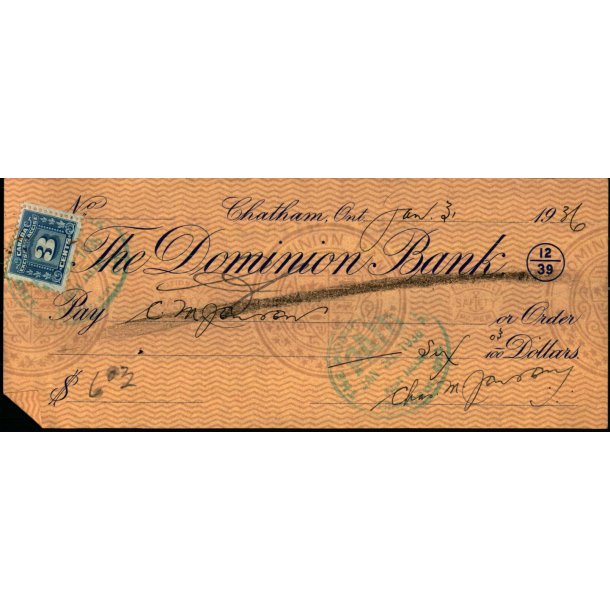 The Canadian Bank of Commerce 1936