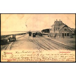 Rnne - Jernbanestationen - Frits Srensen u/n - Brugt