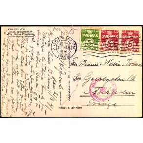 Censurbrev fra Danmark 21 - 5 - 41 - Til Sverige