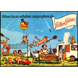 Hilsen fra Campingferie p� Lolland - Falster - L&F Papir 143 307 503 - Ubrugt