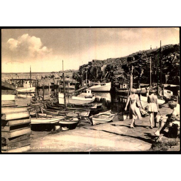 Bornholm - Gudhjem Havn - K.H. Olsen 39 - Brugt