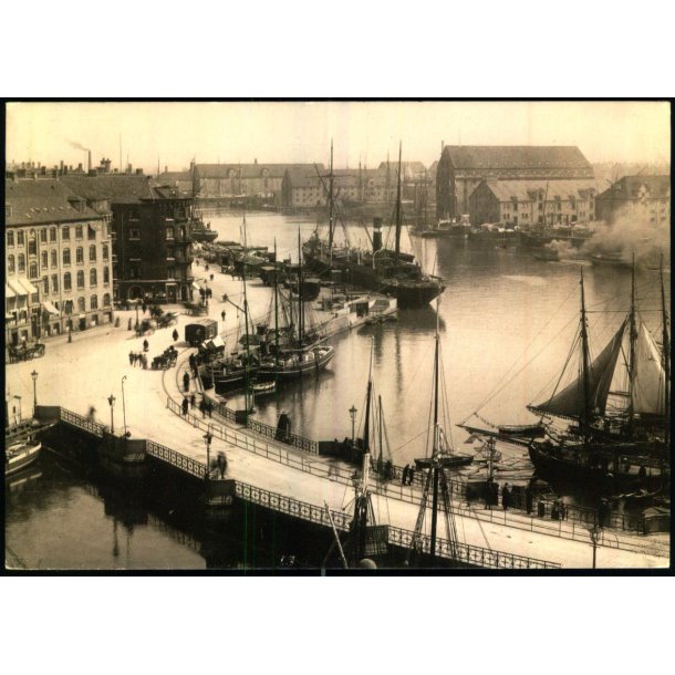 K�benhavn - Havnegade med B�rsbroen ca. 1890 - Erichsen 5304 - Ubrugt